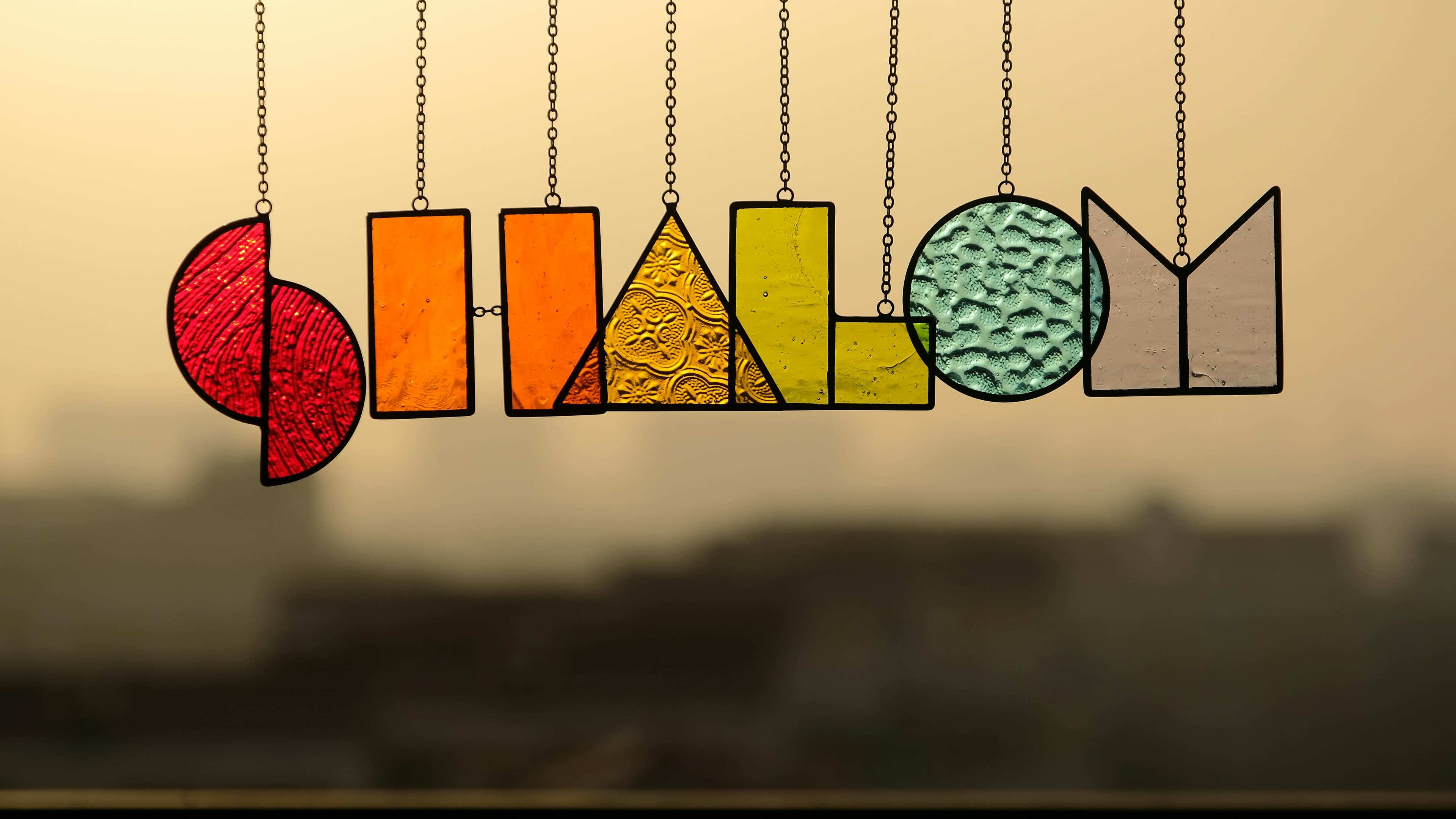 Image with the words shalom written